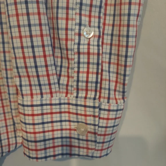Vineyard Vines Mens Long Sleeve Button-Down Slim Fit Whale Shirt Size Large - Picture 5 of 11